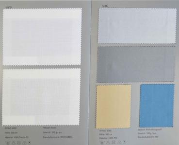 Mustermappe - umfangreiche Produktpalette. Schutzgebühr von € 15,- wird beim Kauf erstattet.